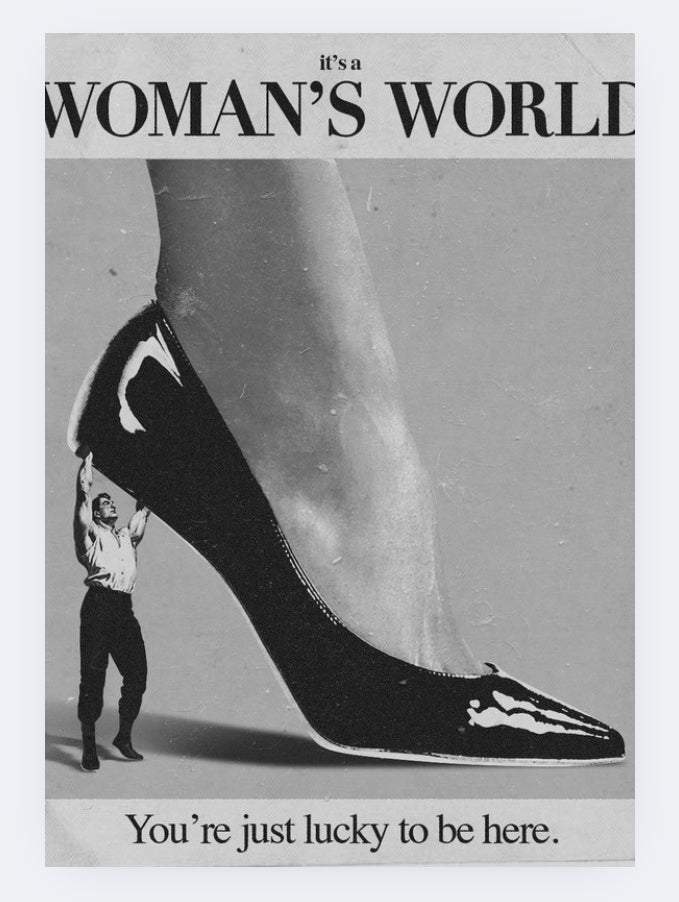 Woman’s world poster